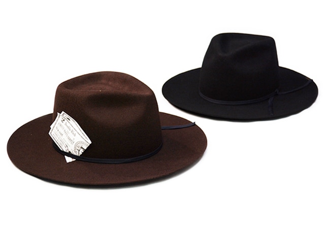 全2色【J.J. WILLIAMS FEDORA by Mr.FATMAN/J.J.ウィリアムスフェドラ