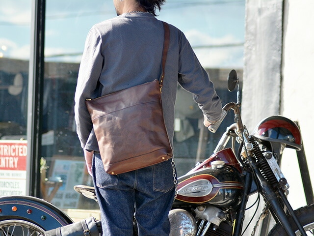 全2色【vasco/ヴァスコ】2023FW「Leather Nelson 2Way Bag”Small