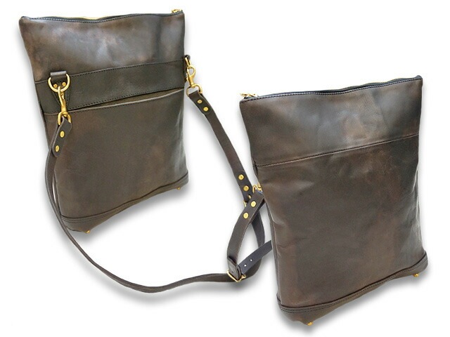 全2色【vasco/ヴァスコ】2023FW「Leather Nelson 2Way Bag”Small