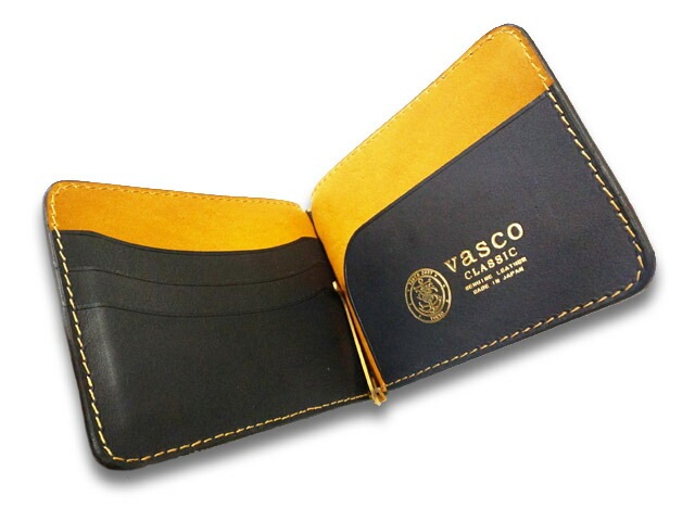 全3色【vasco/ヴァスコ】2023FW「Leather Voyage Money Clip/レザー