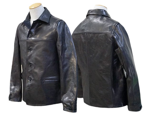 【BILTBUCK by ATTRACTIONS/ビルトバックバイアトラクションズ】2023AW「Horsehide Royal Half  Coat”Lot.378”/ホースハイドロイヤルハーフコート”Lot.378”」, (ウエアマスターズ/ウルフパック)-WOLF PACK