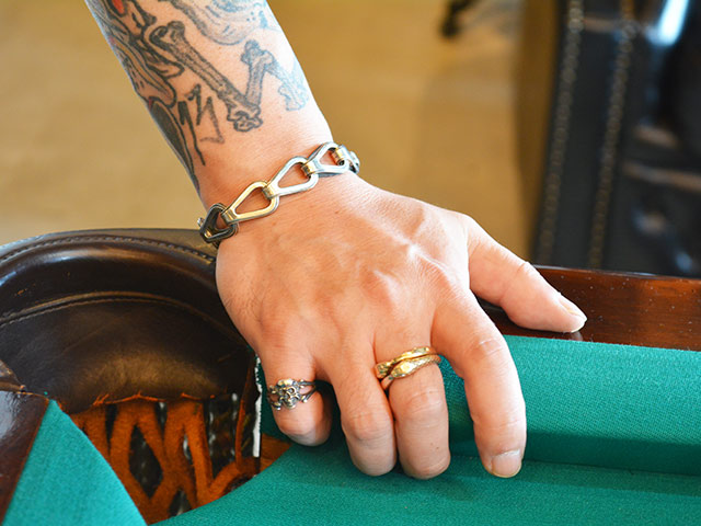 MASA SCULP/マサスカルプ】「Drop Chain Bracelet”Small”/ドロップ