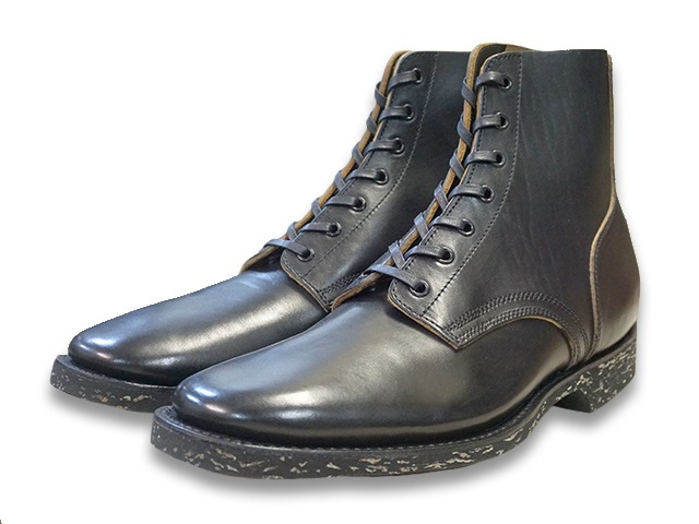 【CLINCH/クリンチ】「Yeager Boots”Classic  Narrow”/イエガーブーツ”クラシックナロー”」(ホースバットオーバーダイブラック)(BRASS  TOKYO/ブラス東京/エンジニアブーツ/ワークブーツ/クリンチブーツ/ハーレー/アメカジ/WOLF