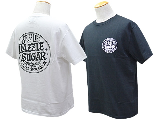 全2色【DAZZLE SUGAR/ダズルシュガー】2025SS「Circle Logo S/S Tee