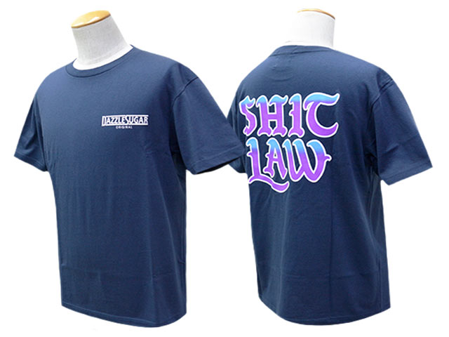 全2色【DAZZLE SUGAR/ダズルシュガー】2026SS「Shit Law Logo S/S Tee