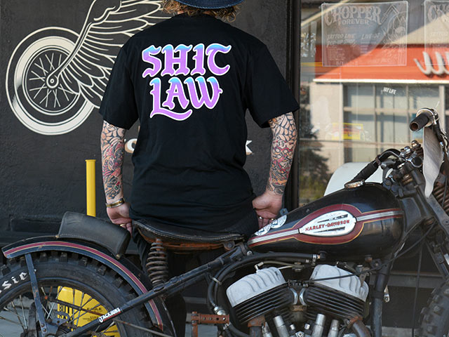 ロコ　すのチル　カツラ 全2色【DAZZLE SUGAR/ダズルシュガー】2026SS「Shit Law Logo S/S Tee