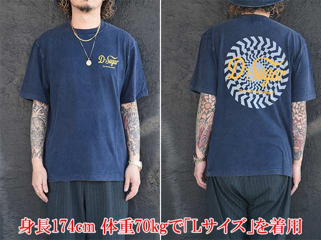 全2色【DAZZLE SUGAR/ダズルシュガー】2026SS「D Sugar S/S Tee/D