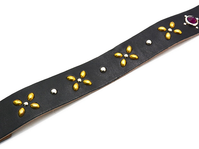 undercover RATS コラボ　スタッズベルト undercover RATS コラボ スタッズベルト Undercover スタッズ レザー