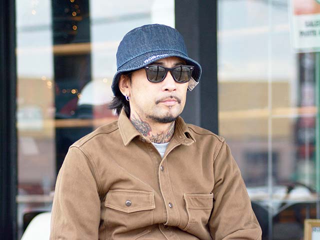 THE H.W.DOG&CO./ドッグアンドコー】2023AW「Denim Flag Hat/デニム