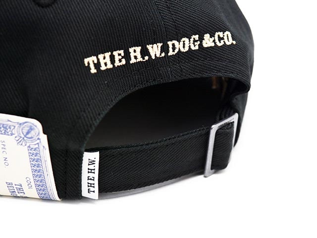 全3色【THE H.W.DOG&CO./ドッグアンドコー】2025AW「Ball Cap/ボール