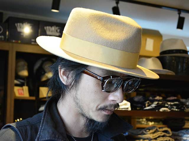 THE H.W.DOG&CO ハット ウール ソフトハット ブラック 36 - 帽子