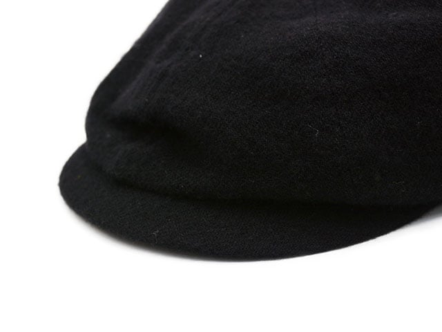 帽子 WOOL WASHED HUNTING - Black WASHED HUNTING - Black – THE H.W.DOG&CO.