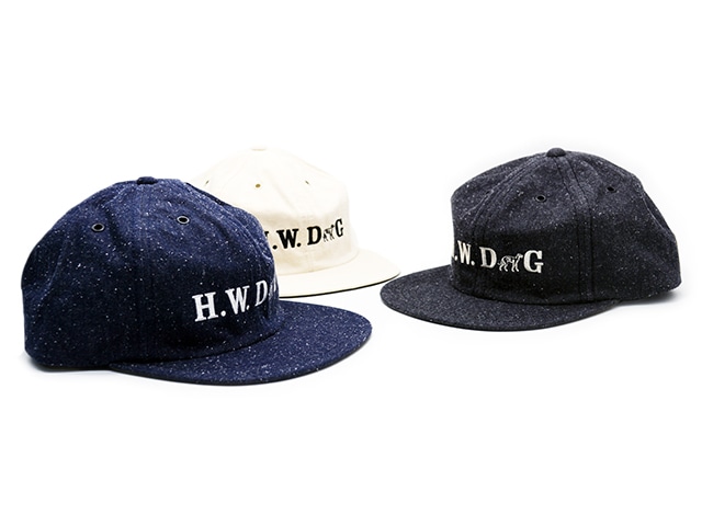 全3色【THE H.W.DOG&CO./ドッグアンドコー】2026SS「Denim Skate Cap