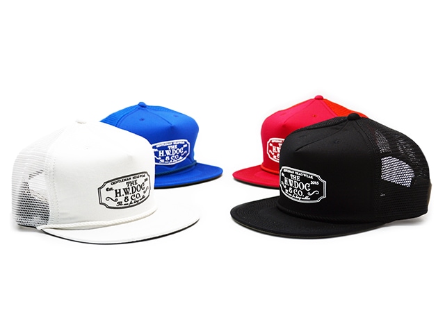 全4色【THE H.W.DOG&CO./ドッグアンドコー】2026SS「Mesh Trucke Cap