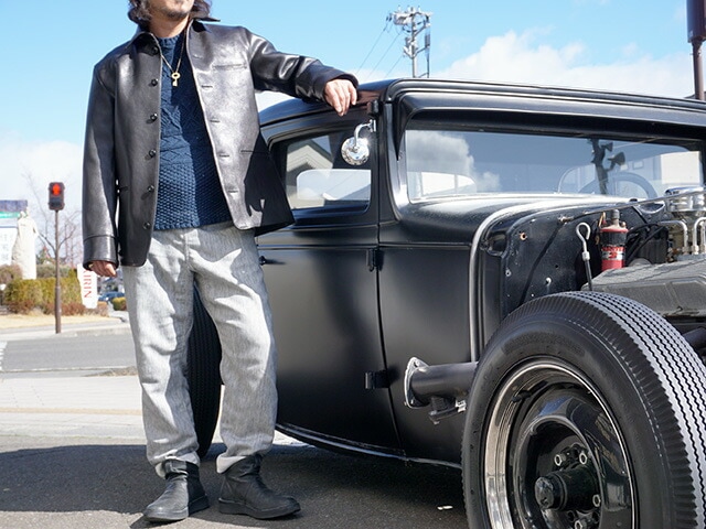 FINE CREEK LEATHERS/ファインクリークレザーズ】「30's Leather Car