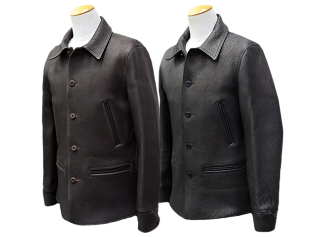 KITON キートン ディア トナカイ 鹿 ウエスタン レザージャケット コート 全2色【FINE CREEK&CO/ファインクリークアンドコー】「Car Coat”Keaton