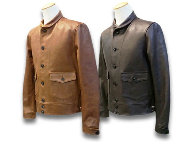 全2色【FINE CREEK&CO/ファインクリークアンドコー】2022AW「30's Leather Cossack Jacket