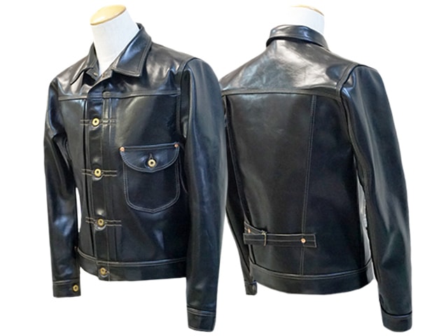 【FINE CREEK LEATHERS/ファインクリークレザーズ】「Leather  Jacket”Lynchburg”/レザージャケット”リンチバーグ”」(FCJK004)-WOLF PACK