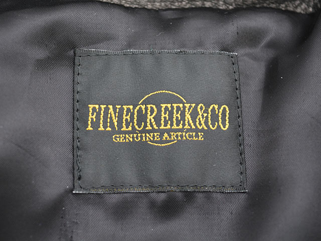 全2色【FINE CREEK&CO/ファインクリークアンドコー】「Deerskin Single
