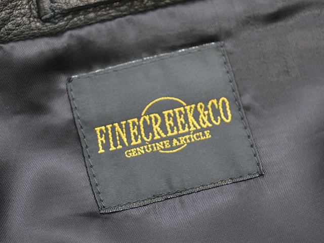 全2色【FINE CREEK&CO/ファインクリークアンドコー】「Deerskin Double