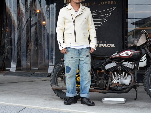 全2色【FINE CREEK&CO/ファインクリークアンドコー】「Deerskin Double