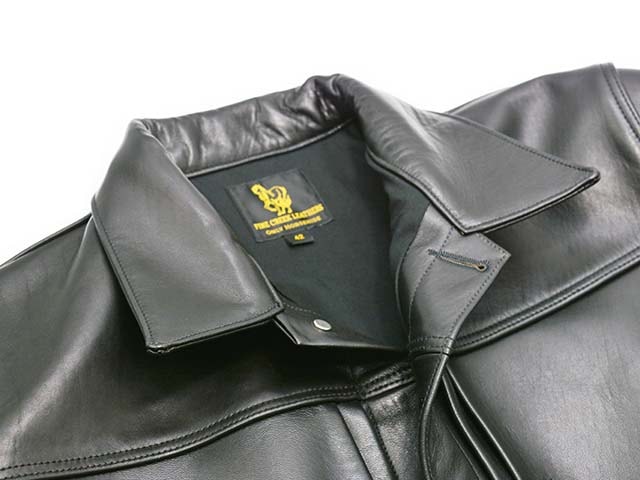 【FINE CREEK LEATHERS/ファインクリークレザーズ】「Leather Jacket”Richmond  S66”/レザージャケット”リッチモンドS66”」(FCJK026)-WOLF PACK