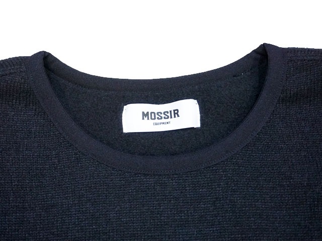 全3色【MOSSIR/モシール】2022AW「Crew Neck  Sweat”Cliff”/クルーネックスウェット”クリフ”」(MOSW002)(ファインクリークアンドコー/ファインクリークレザース/CWORKS/ハイラージレザー/アメカジ/ハーレー/ホットロッド/WOLF 