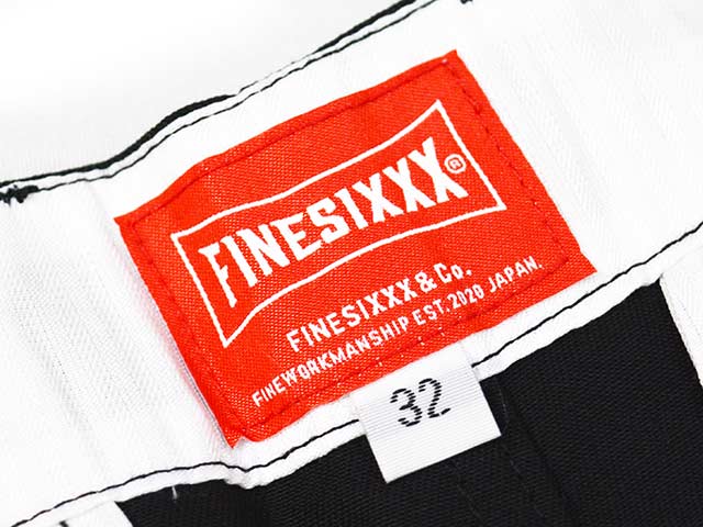 全3色【FINESIXXX/ファインシックス】2025SS「T/C Custom Work Pants/T