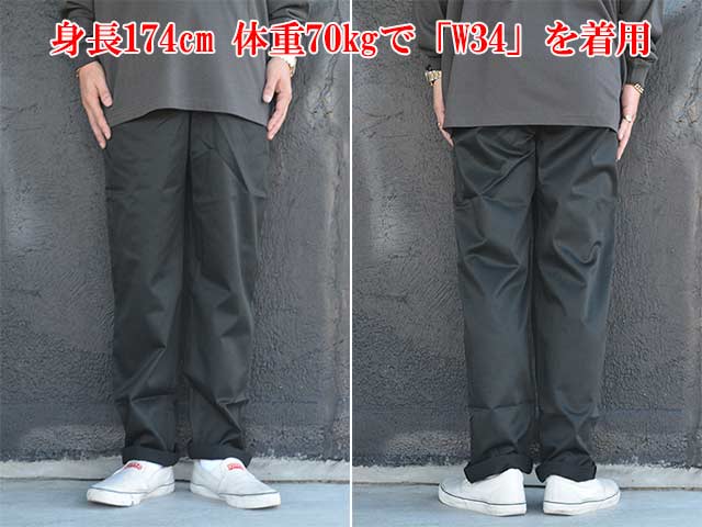 全3色【FINESIXXX/ファインシックス】2025SS「T/C Custom Work Pants/T