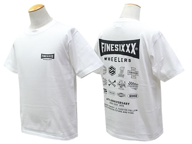 全2色【FINESIXXX/ファインシックス】2026SS「6th Anniversary Tee