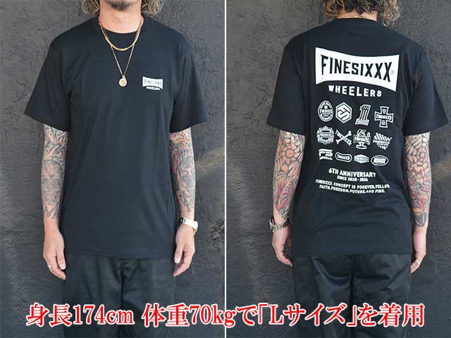 全2色【FINESIXXX/ファインシックス】2026SS「6th Anniversary Tee