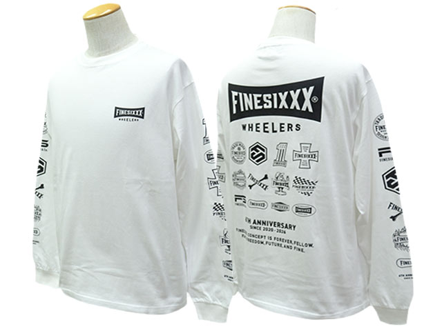 全2色【FINESIXXX/ファインシックス】2026SS「6th Anniversary L/S Tee