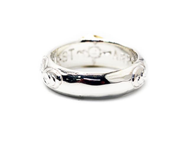 ファーストアローズ Arabesque Carving Ring R-222 FIRST ARROW's/ファーストアローズ】「Semicylinrical Arabesque