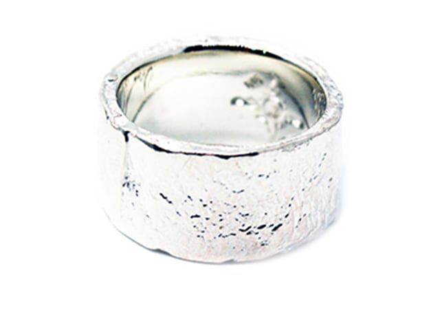 FIRST ARROW's/ファーストアローズ】「Large Barerock Ring with K18