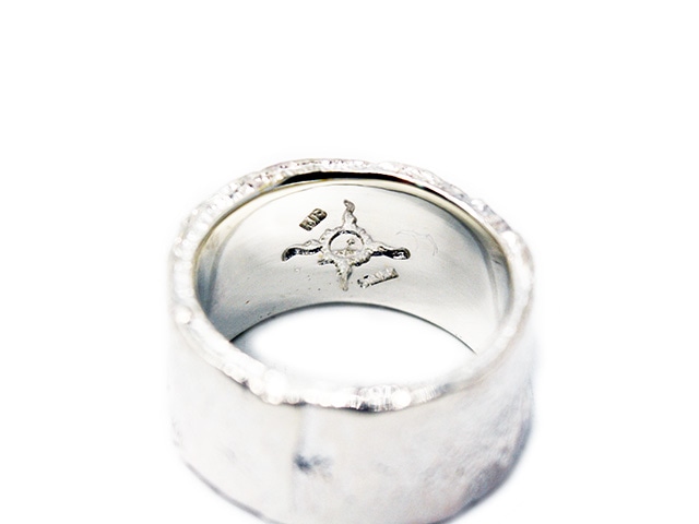 FIRST ARROW's/ファーストアローズ】「Large Barerock Ring with K18