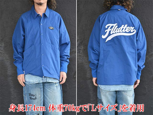 FLUTTER フラッター　コーチジャケット Lバイカー 全3色【FLUTTER/フラッター】2026SS「The Dress Cotton Twill Coach
