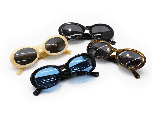 全4色【FLUTTER/フラッター】2025SS「Acetate Narrow Oval Glasses