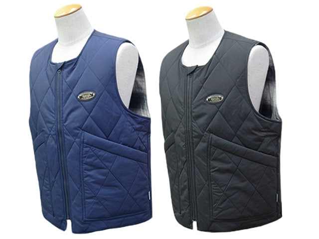 全2色【FLUTTER/フラッター】2025AW「TURBO HEAT Quilting Puff Vest