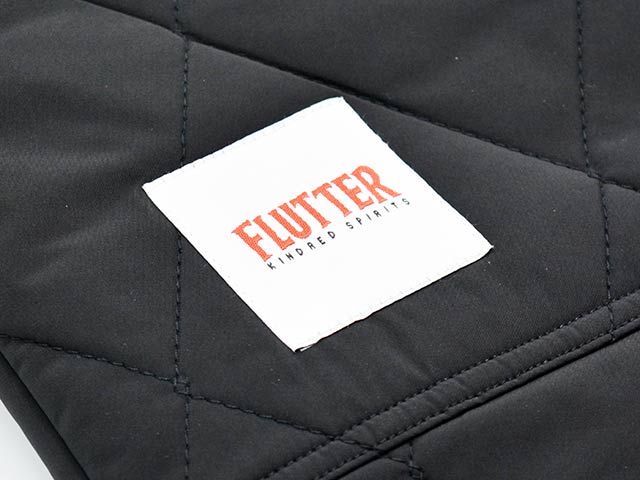 FLUTTER 電熱キルティングベスト ブラック 全2色【FLUTTER/フラッター】2025AW「TURBO HEAT Quilting Puff Vest