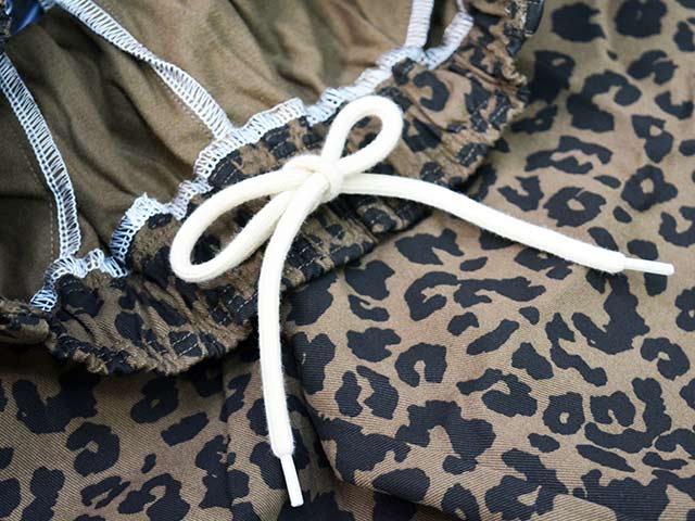 フラッター　flutter イージーパンツ　レオパード FLUTTER フラッター イージーパンツ レオパード ブラウン Mサイズ