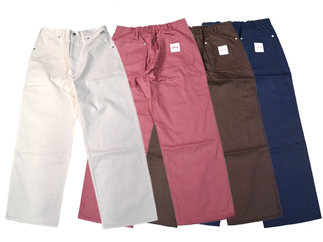 全4色【FLUTTER/フラッター】2026SS「Cotton Duck Painter Pants