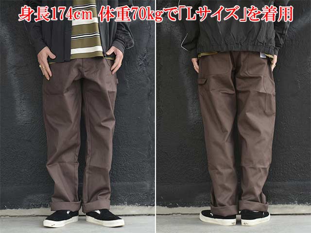 全4色【FLUTTER/フラッター】2026SS「Cotton Duck Painter Pants