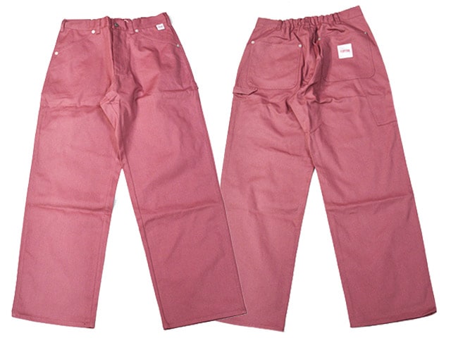 全4色【FLUTTER/フラッター】2026SS「Cotton Duck Painter Pants
