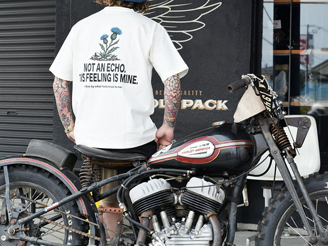 全3色【FLUTTER/フラッター】2026SS「USA Cotton Graphic S/S Tee/USA
