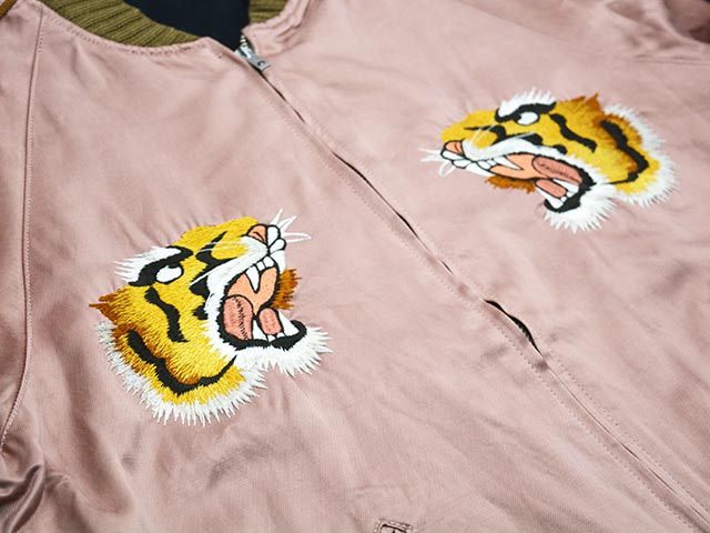ベトジャン　60sサンプリング　復刻　スカル　タイガー　Lサイズ程度 FULLCOUNT/フルカウント】2026AW「Skajan”Tyger Head”/スカジャン