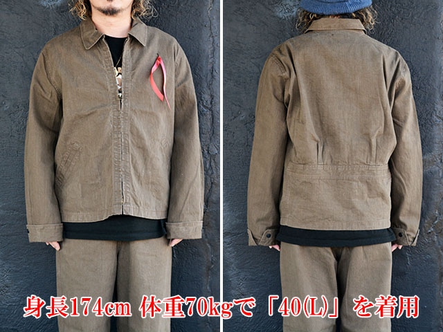Brown's Beach/ブラウンズビーチ】2026AW「Duck Zip Up Sport Jacket