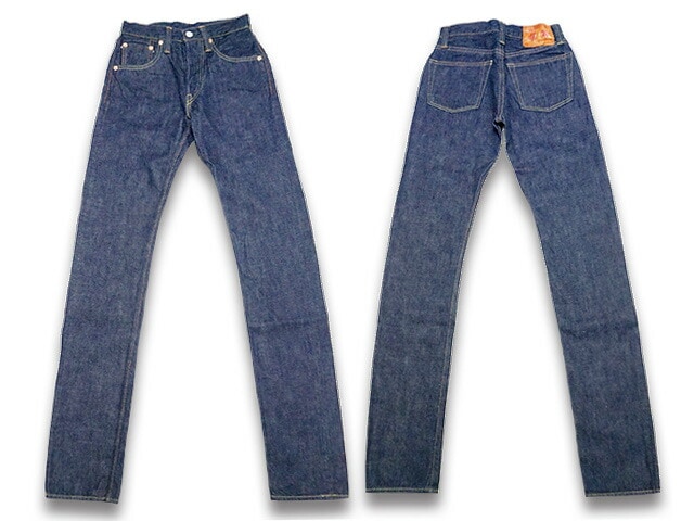 【FULLCOUNT/フルカウント】「Lady's Slim Straight Denim  Pants/レディーススリムストレートデニムパンツ」(0101W)(デニム/ジーンズ/インディゴ/アメカジ/ホイールズアパレル/ハーレー/ホットロッド/Gパン/ジーンズ/WOLF 