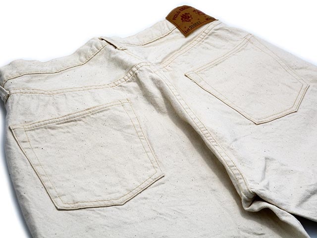 FULLCOUNT/フルカウント】「Wide Straight Denim Pants”Ecru Selvedge