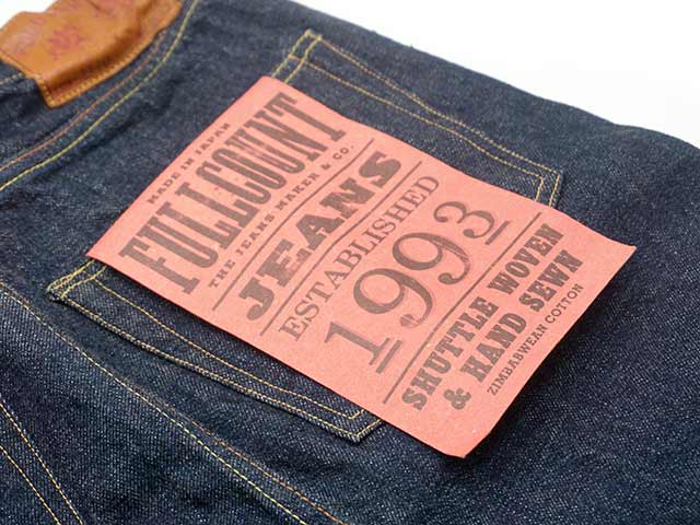 FULLCOUNT/フルカウント】「Tapered Straight Denim Pants/テーパード