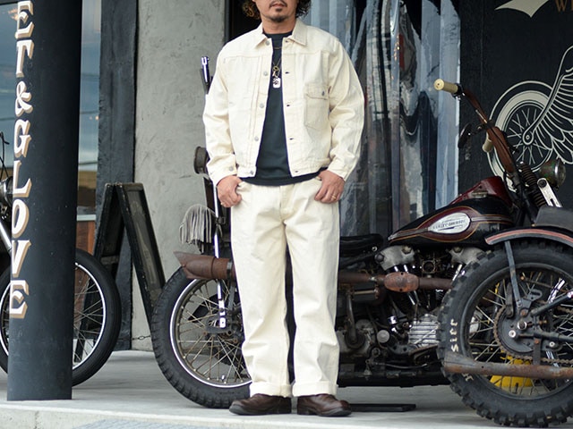 FULLCOUNT/フルカウント】「1st Model Denim Jacket”Ecru Selvedge